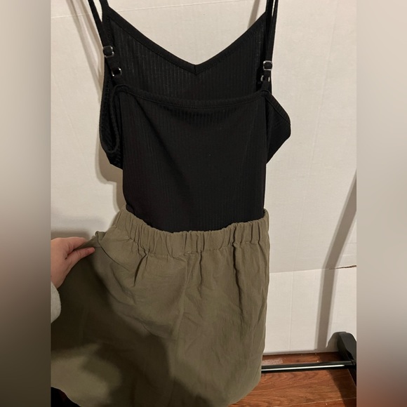 Army Green & Black Romper | Large - Picture 3 of 3